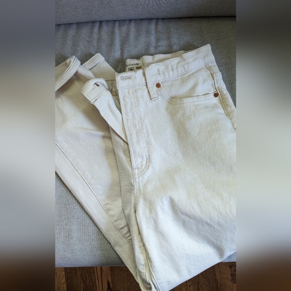 Madewell off-white perfect vintage sz30